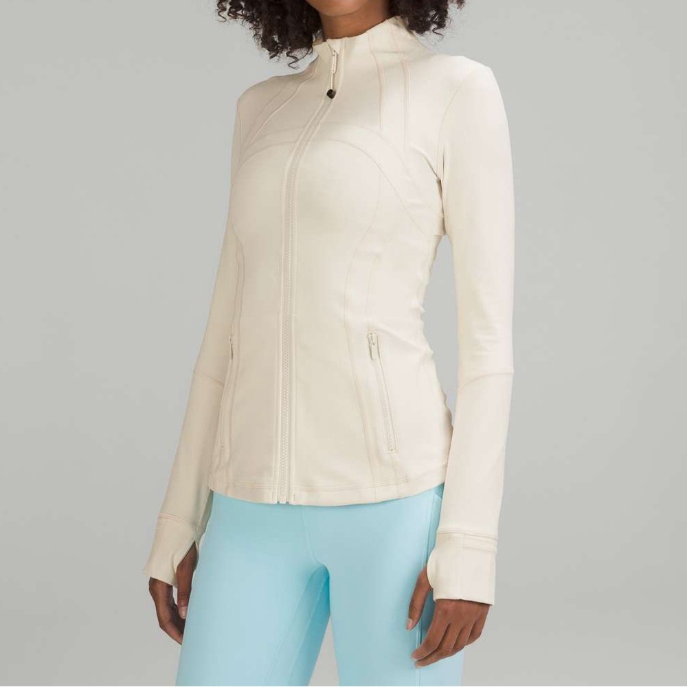LULULEMON Define Jacket Size 6 White Opal